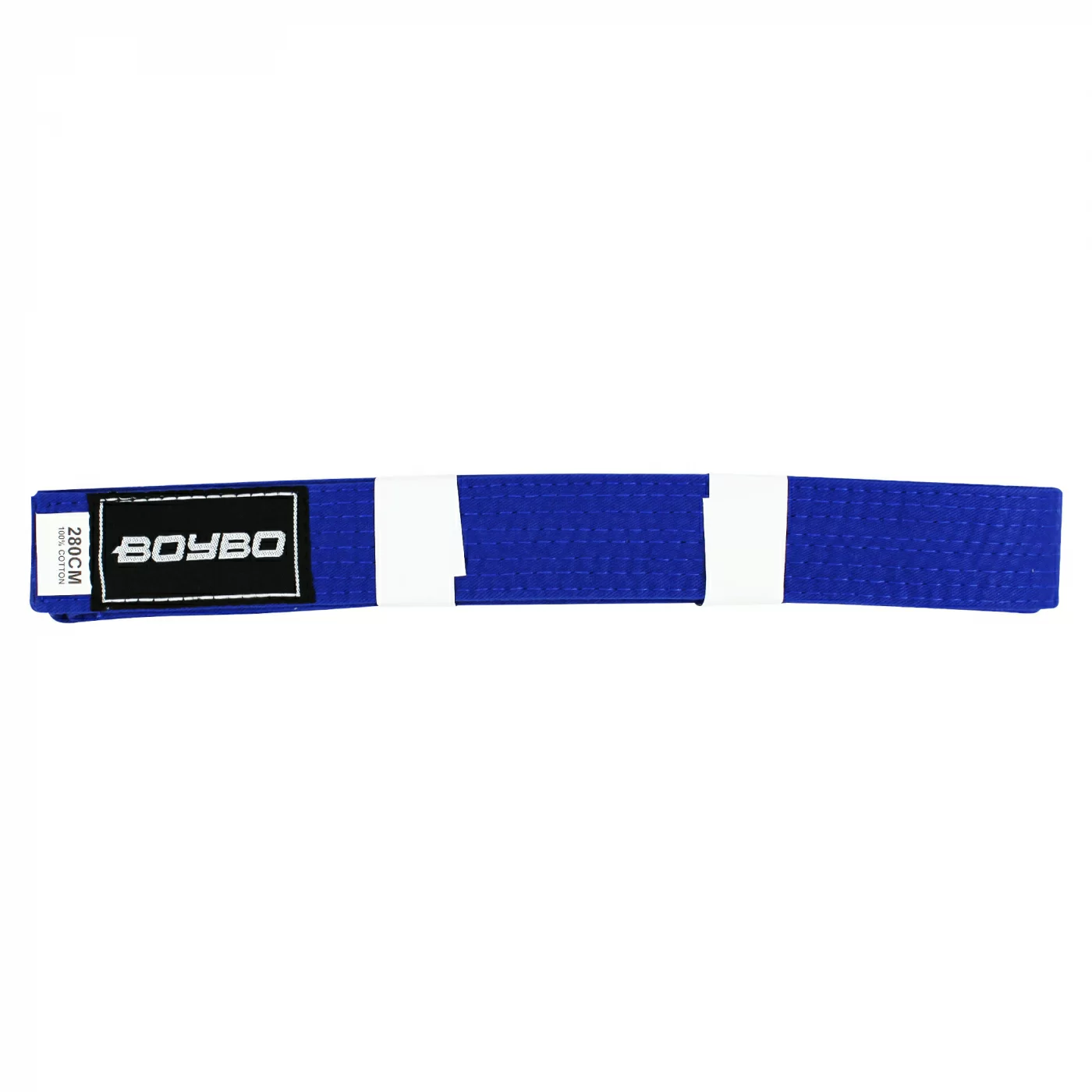 Реальное фото Пояс для единоборств 2.8 м Rusco Sport синий от магазина СпортСЕ