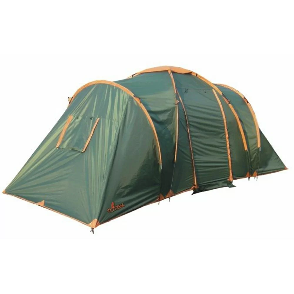 Реальное фото Палатка Totem Hurone 4 (V2) зеленый TTT-025 от магазина СпортСЕ