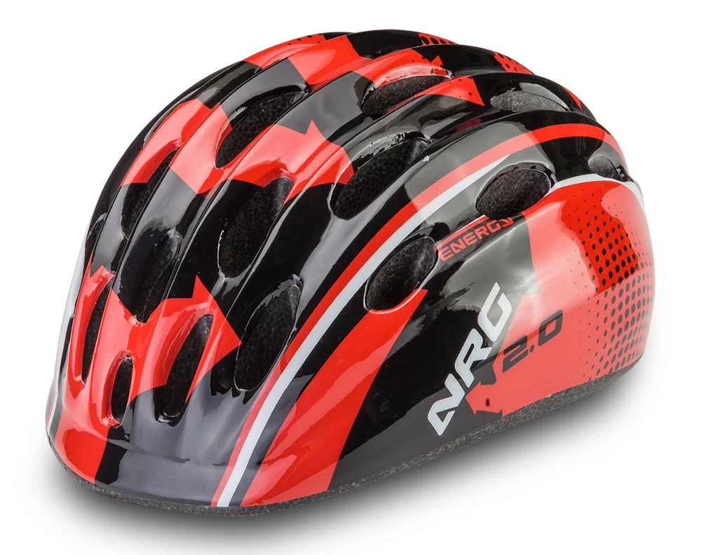 Реальное фото Шлем HB10 (out-mold) детский черно-красный 600033 от магазина СпортСЕ