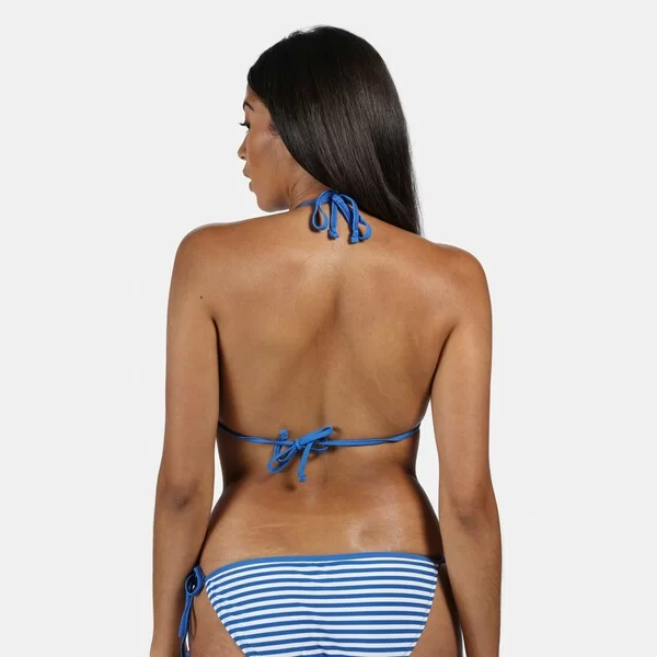 Реальное фото Топ купальный Aceana String Top (Цвет V0S, Синий/белый) RWM010 от магазина СпортСЕ
