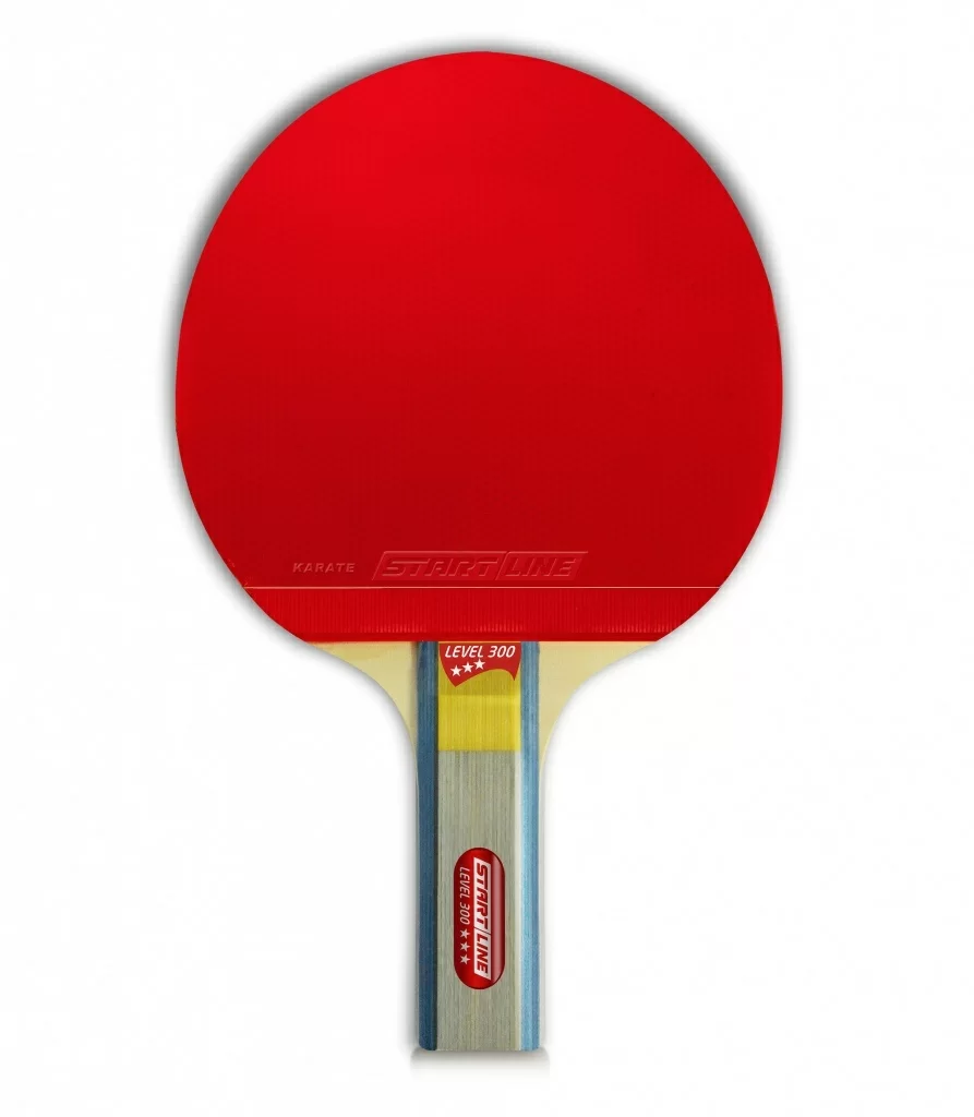 Реальное фото Ракетка для настольного тенниса Start line Level 300 New (прямая) 12403 от магазина СпортСЕ