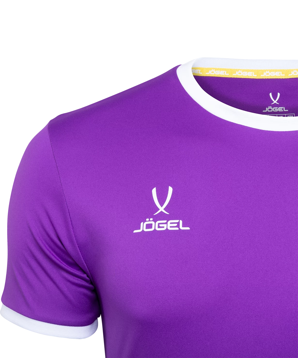 Реальное фото Футболка футбольная CAMP Origin, фиолетовый/белый от магазина СпортСЕ