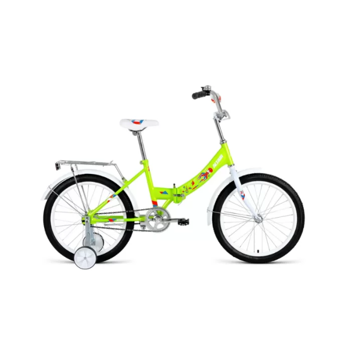 Реальное фото Велосипед Altair City Kids 20 compact (1ск.) зеленый RBKN95F01002 от магазина СпортСЕ