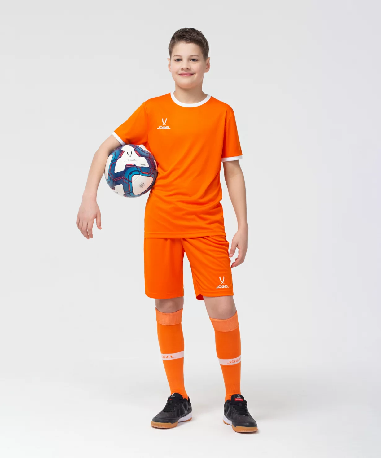 Реальное фото Шорты игровые CAMP Classic Shorts, оранжевый/белый, детский от магазина СпортСЕ