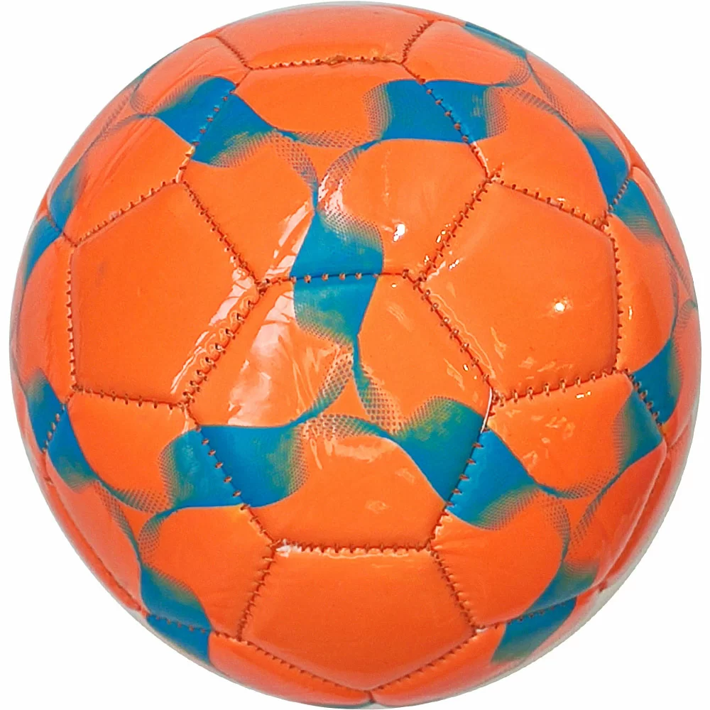 Реальное фото Мяч футбольный E33516-4 №2 PVC 1.6, машинная сшивка 10020915 от магазина СпортСЕ