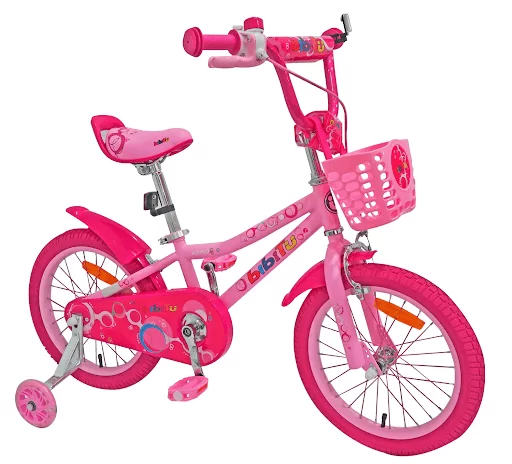 Реальное фото Велосипед 18" BIBITU AERO, Розовый от магазина СпортСЕ