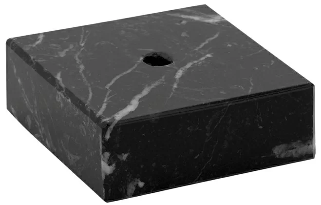 Реальное фото Постамент мрамор 7х2 см черный от магазина СпортСЕ