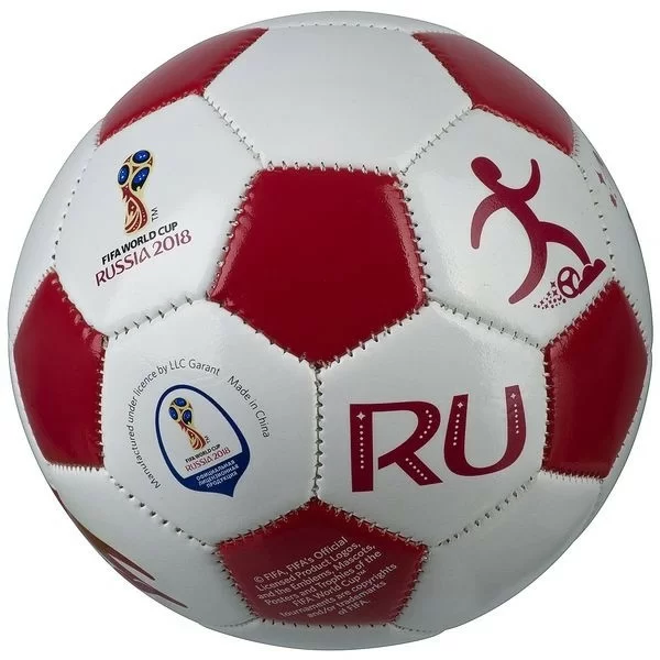 Реальное фото Мяч сувенирный Пиктограммы FIFA 2018 12см CH068 от магазина СпортСЕ