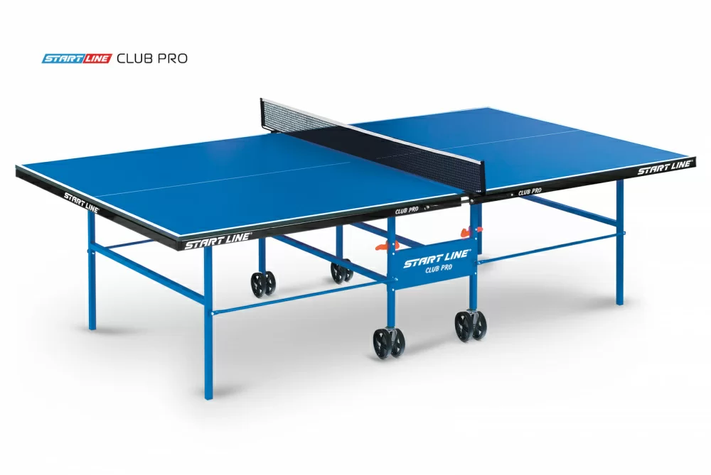 Реальное фото Теннисный стол Start Line Club Pro blue от магазина СпортСЕ