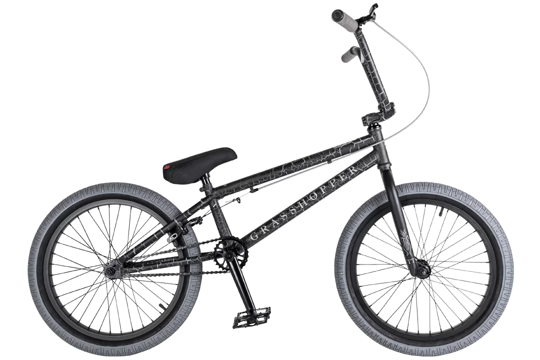 Реальное фото Велосипед BMX TechTeam Grasshoper 20" черный от магазина СпортСЕ