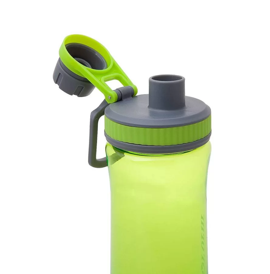 Реальное фото Бутылка для воды Body Form зеленый BF-SWB11-650 от магазина СпортСЕ