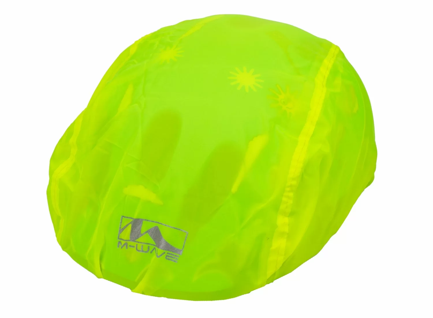 Реальное фото Чехол д/шлема M-Wave  дышащ. светоотраж. желтый 5-120998 от магазина СпортСЕ