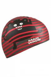 Шапочка для плавания Mad Wave Monster Junior Red M0573 09 0 05W