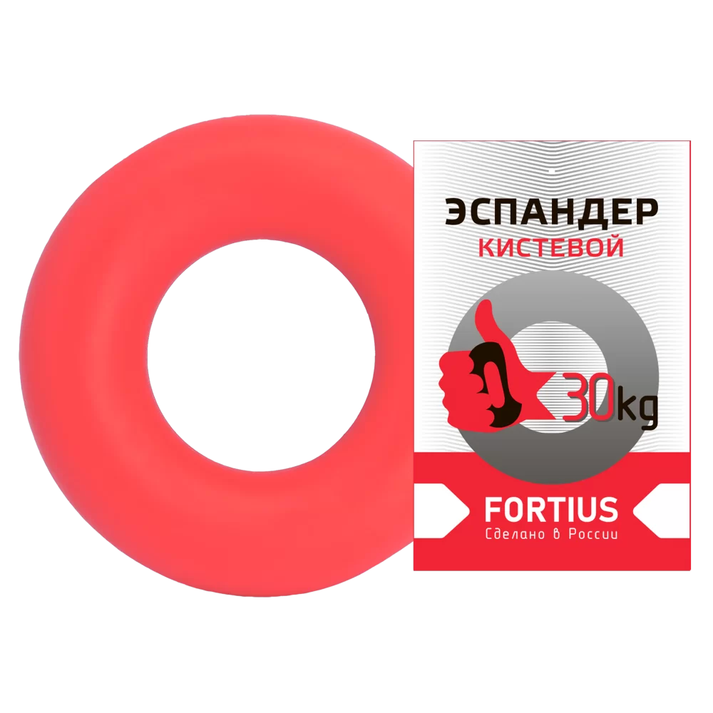 Реальное фото Эспандер кистевой 30кг Fortius красный H180701-30LR от магазина СпортСЕ