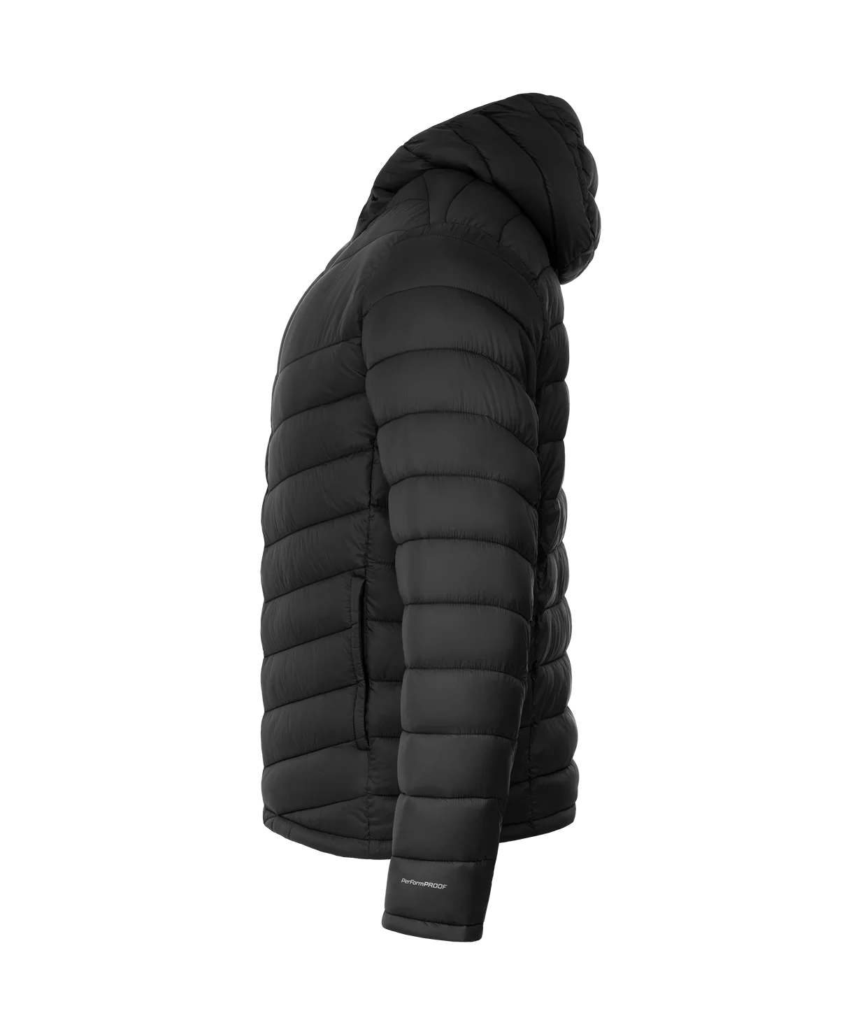 Реальное фото Куртка утепленная ESSENTIAL PerFormPROOF Light Padded Jacket, черный от магазина СпортСЕ