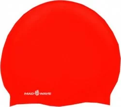 Шапочка для плавания Mad Wave Silicone Junior red M0547 01 0 05W