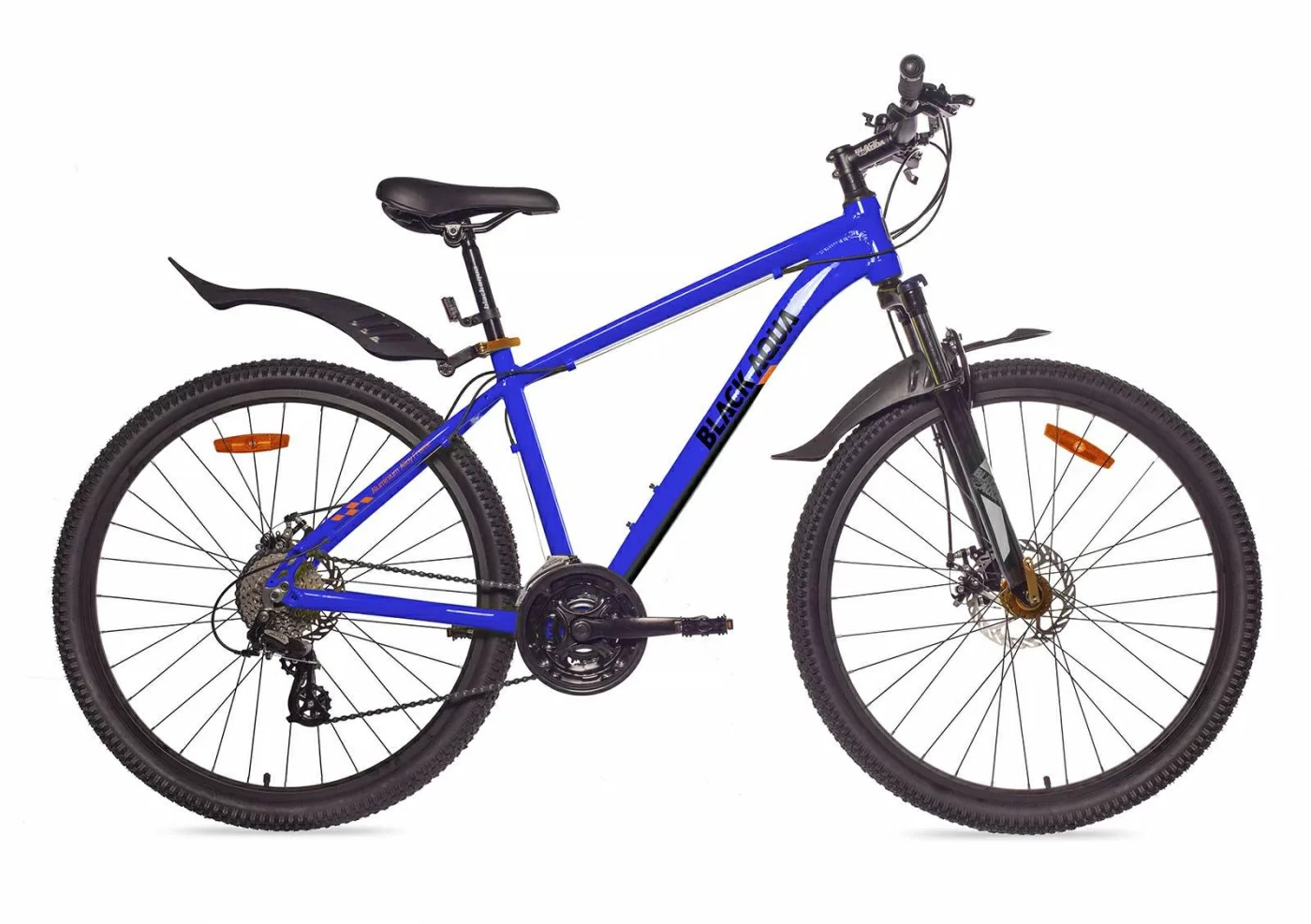 Реальное фото Велосипед Black Aqua Cross 2791 D matt 27.5" синий GL-403D от магазина СпортСЕ