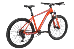 Велосипед Stark Router 27.4 HD (2024) оранжевый металлик/синий