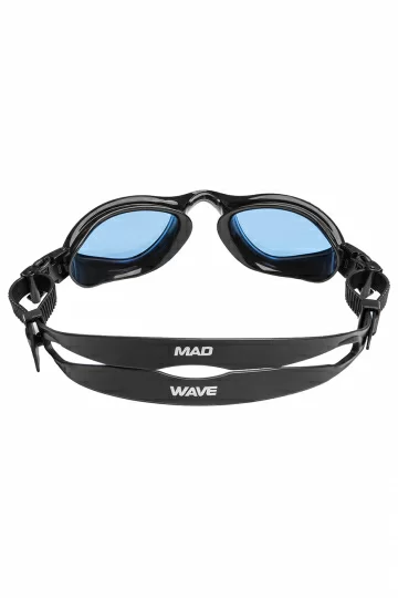 Реальное фото Очки для плавания Mad Wave Rapid Tech L black M0481 03 0 01W от магазина СпортСЕ