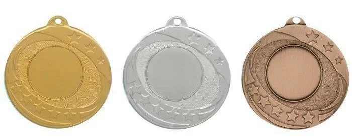Реальное фото Медаль MD61-50 d-50 мм от магазина СпортСЕ