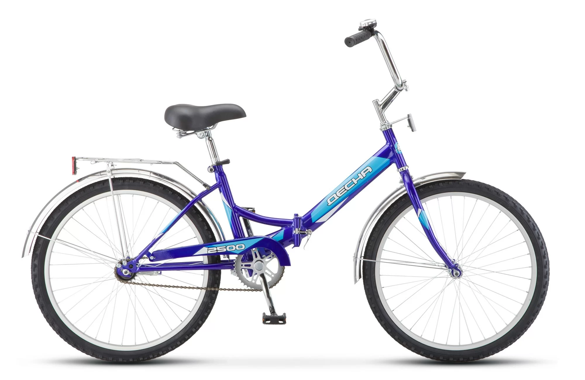 Реальное фото Велосипед Десна-2500 24" синий Z010 от магазина СпортСЕ