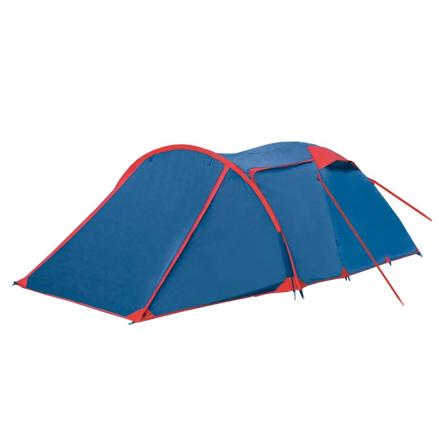 Реальное фото Палатка BTrace Spring синий T0447 от магазина СпортСЕ