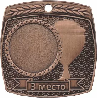 Реальное фото Медаль MD540 Rus d-50 мм от магазина СпортСЕ