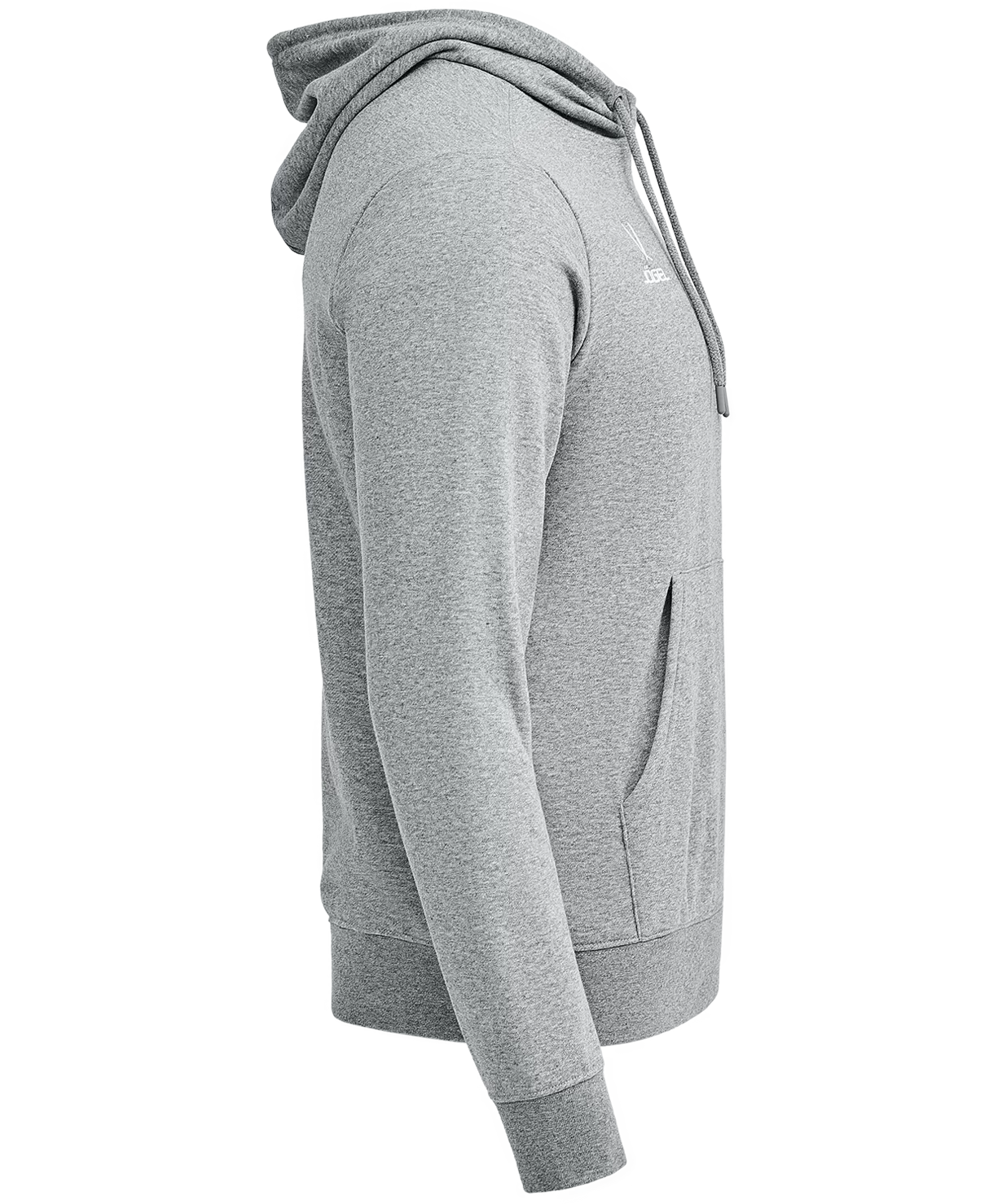 Реальное фото Худи ESSENTIAL Cotton Hoodie, серый от магазина СпортСЕ