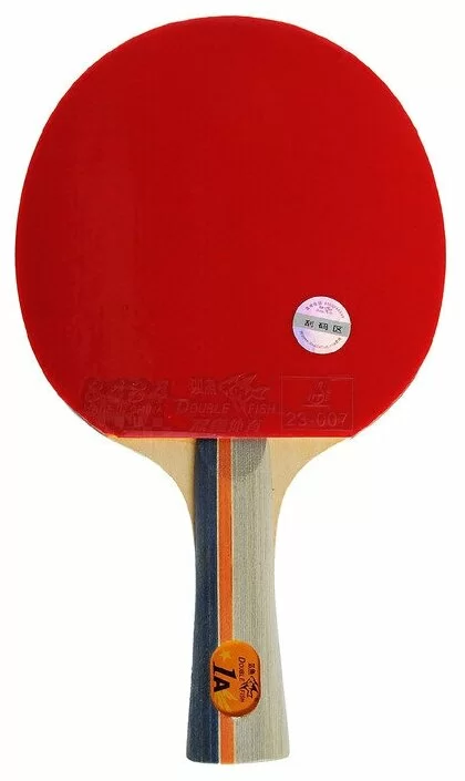 Реальное фото Ракетка для настольного тенниса Double Fish 1A+C серия от магазина СпортСЕ