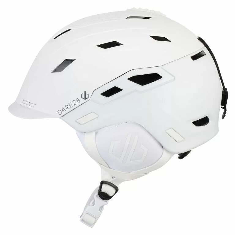 Реальное фото Шлем горнолыжный Lega Adult Helmet (Цвет 900, Белый) S/M DUE474 от магазина СпортСЕ