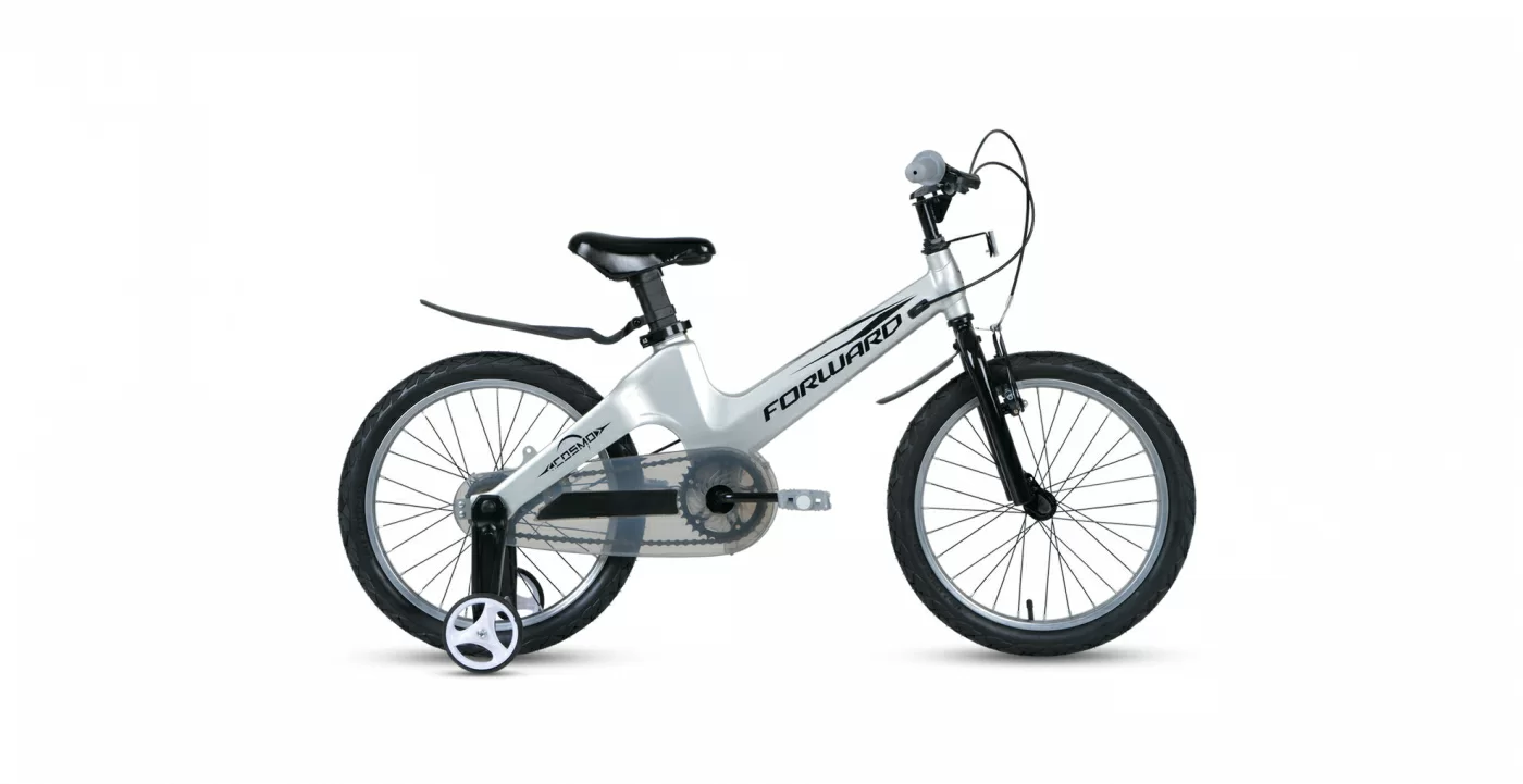 Реальное фото Велосипед Forward Cosmo 18 2.0 (2021) серый 1BKW1K7D1024 от магазина СпортСЕ