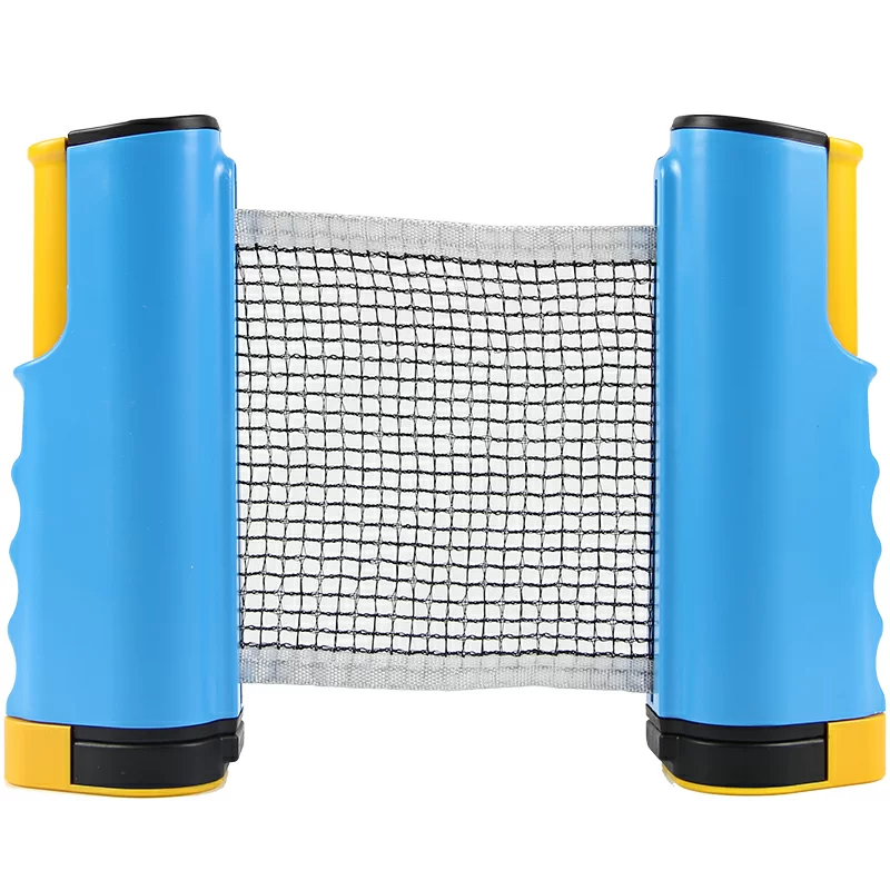 Реальное фото Сетка для настольного тенниса 175 х 19 см с автоматическим крепежом синий  TTN-1000B от магазина СпортСЕ