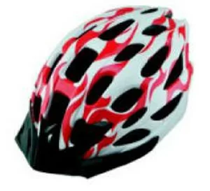 Реальное фото Шлем SD-HL003 (in-mold) красно-белый 600306 от магазина СпортСЕ