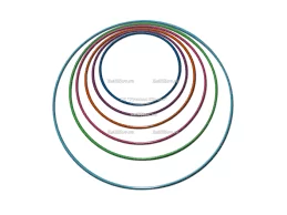 Реальное фото Обруч гимнастический стальной 750 мм 700 г окрашенный от магазина СпортСЕ