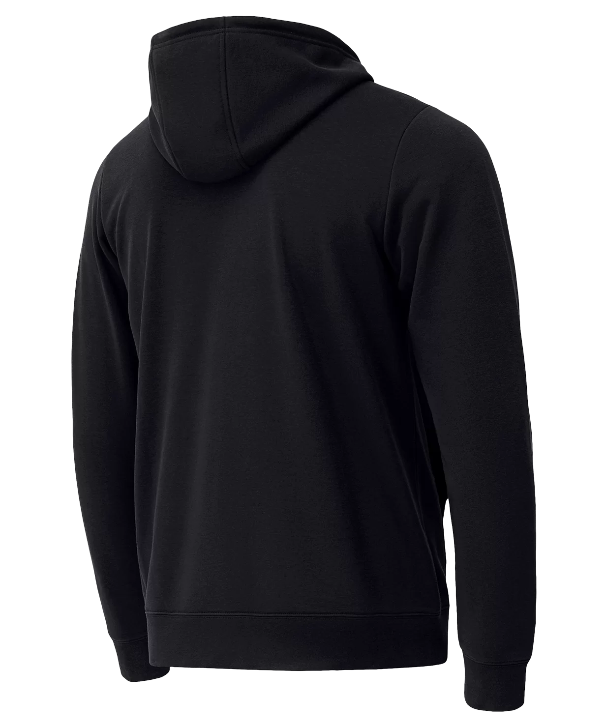 Реальное фото Худи на молнии ESSENTIAL Cotton Zip Hoodie, черный от магазина СпортСЕ