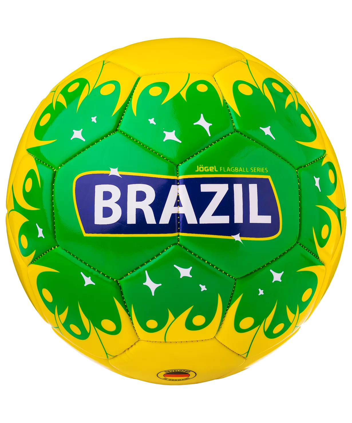 Реальное фото Мяч футбольный Jögel Brazil №5 11394 от магазина СпортСЕ