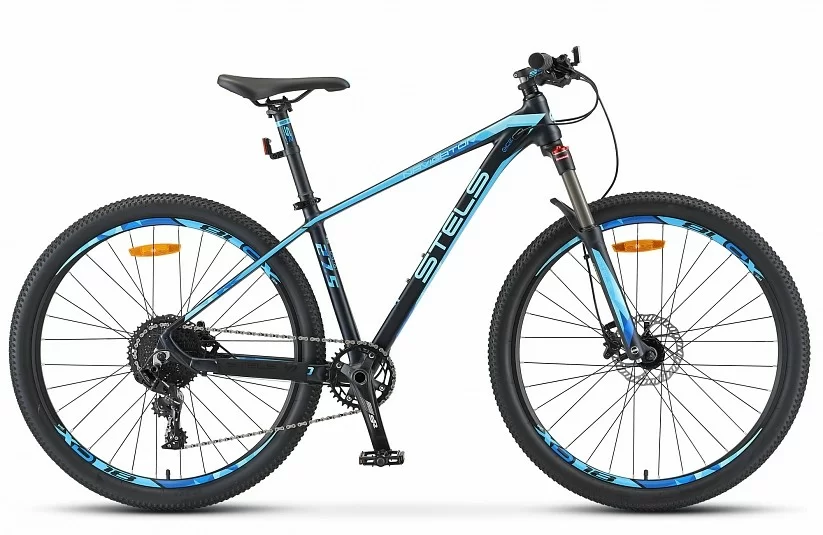 Реальное фото Велосипед Stels Navigator-770 D 27.5" (2019) темно-синий V010 от магазина СпортСЕ