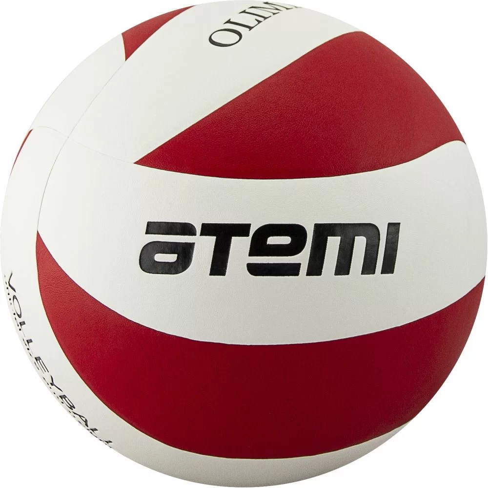 Реальное фото Мяч волейбольный Atemi Olimpic синтетическая кожа PU красн-бел. от магазина СпортСЕ