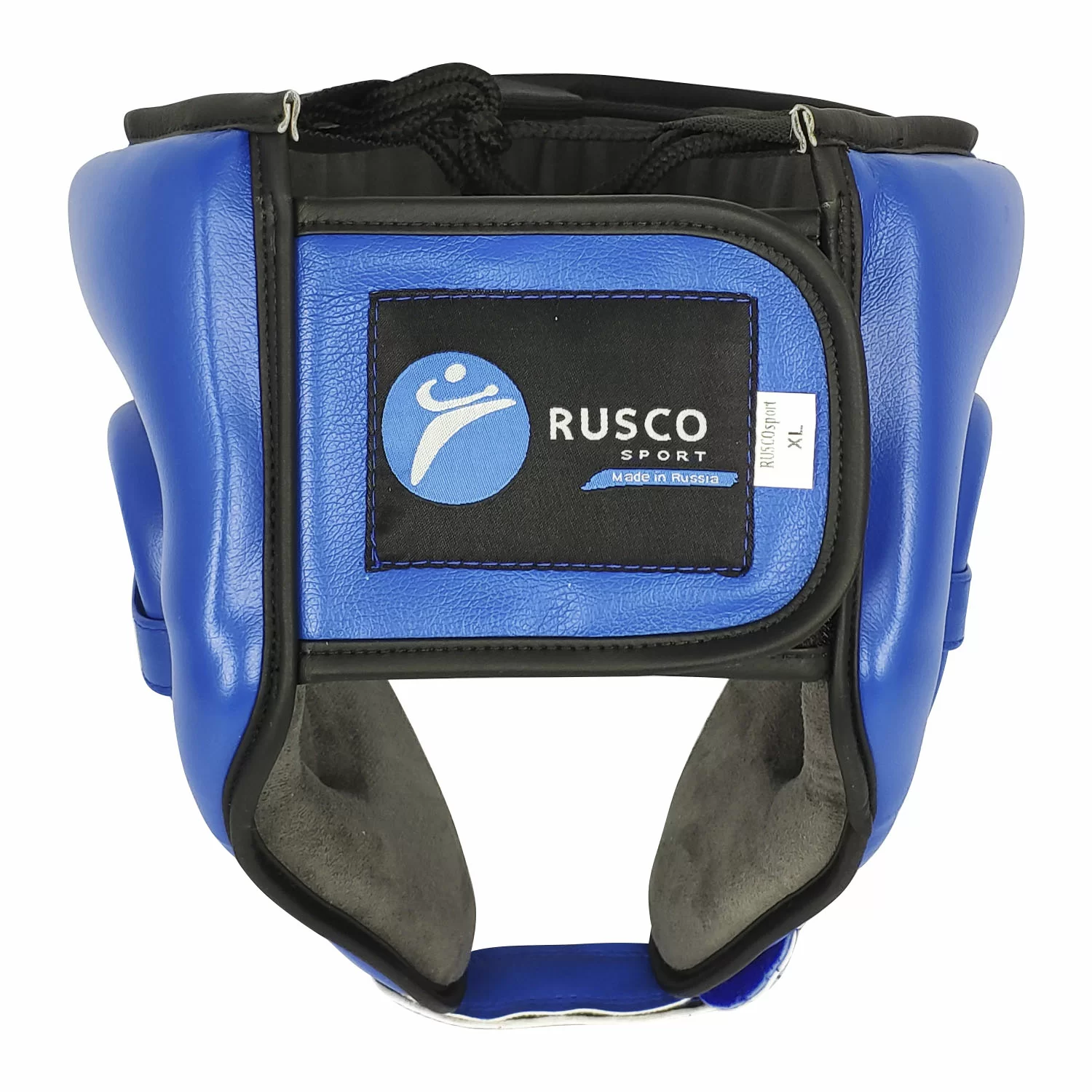 Реальное фото Шлем RuscoSport с усилением синий от магазина СпортСЕ