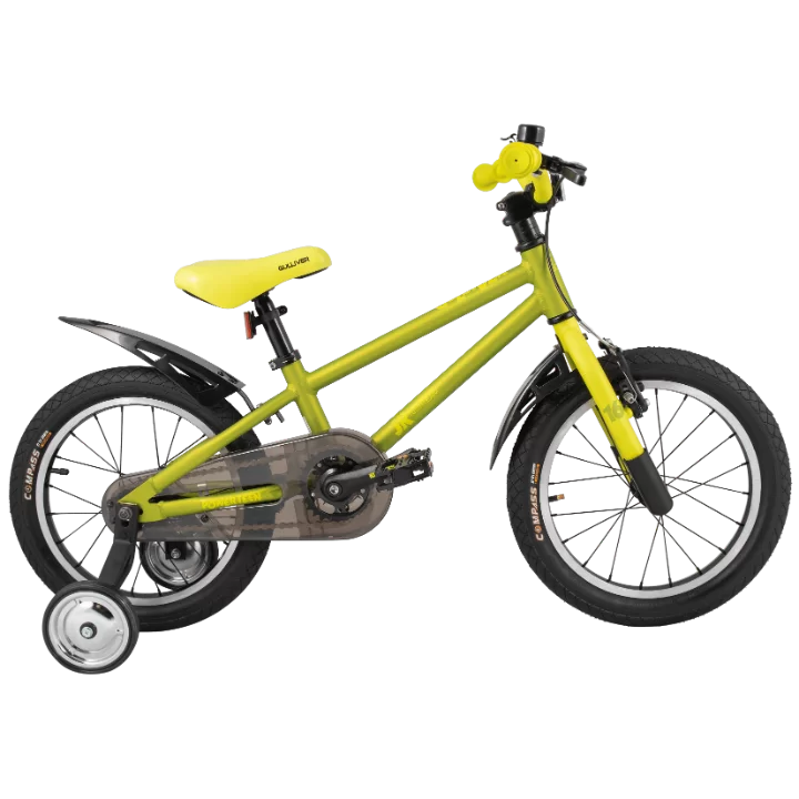 Реальное фото Велосипед TechTeam Gulliver 20" зеленый (алюмин) от магазина СпортСЕ