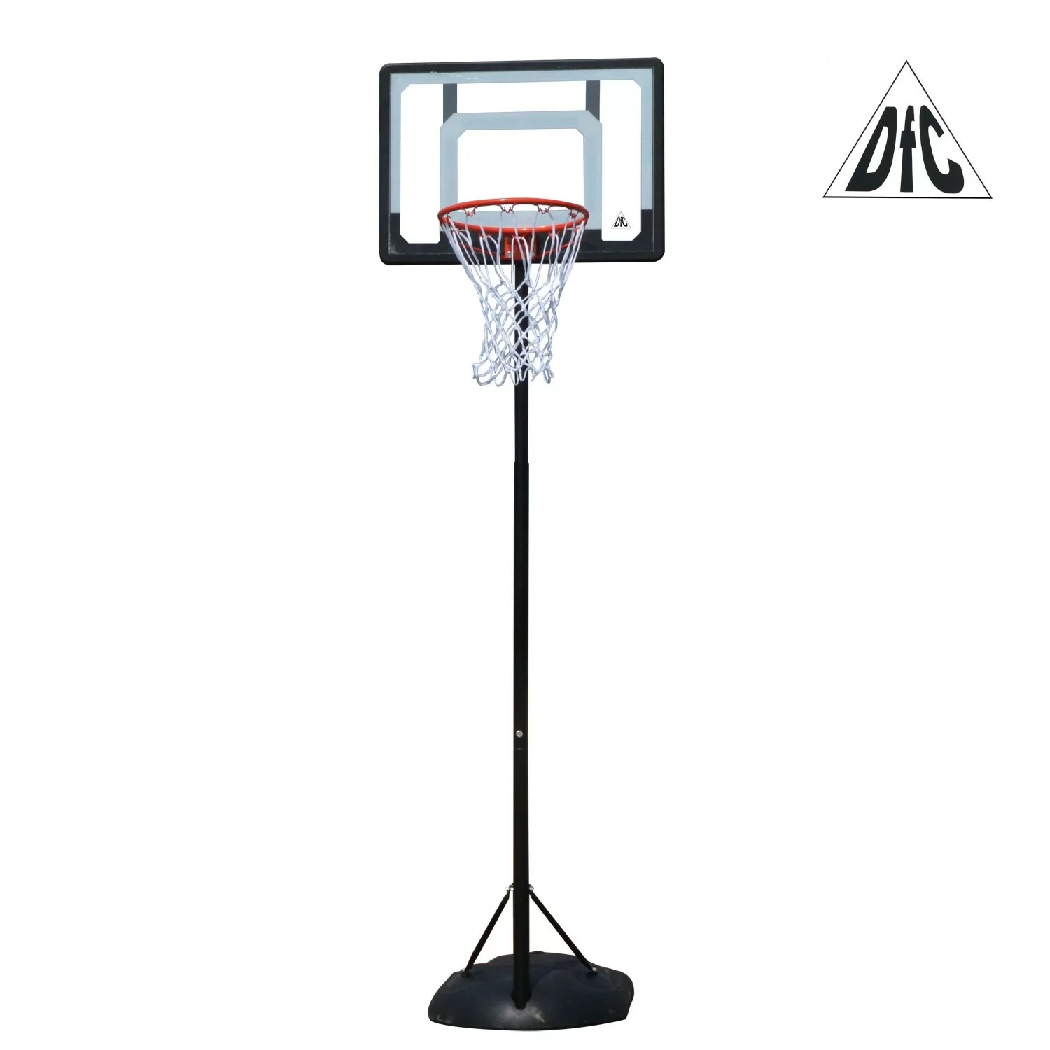 Реальное фото Мобильная баскетбольная стойка DFC KIDS4 80x58cm полиэтилен от магазина СпортСЕ