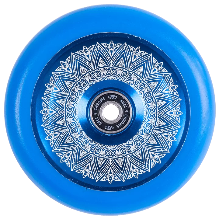 Реальное фото Колесо для самоката TechTeam X-Treme 110*24мм,Vanda,blue от магазина СпортСЕ