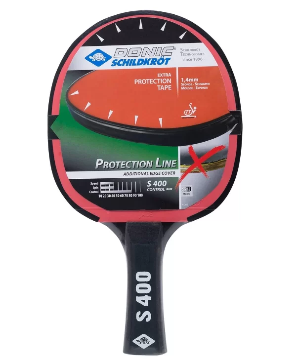 Реальное фото Ракетка для настольного тенниса Donic-Schildkröt Protection Line Level 400 УТ-00016060 от магазина СпортСЕ
