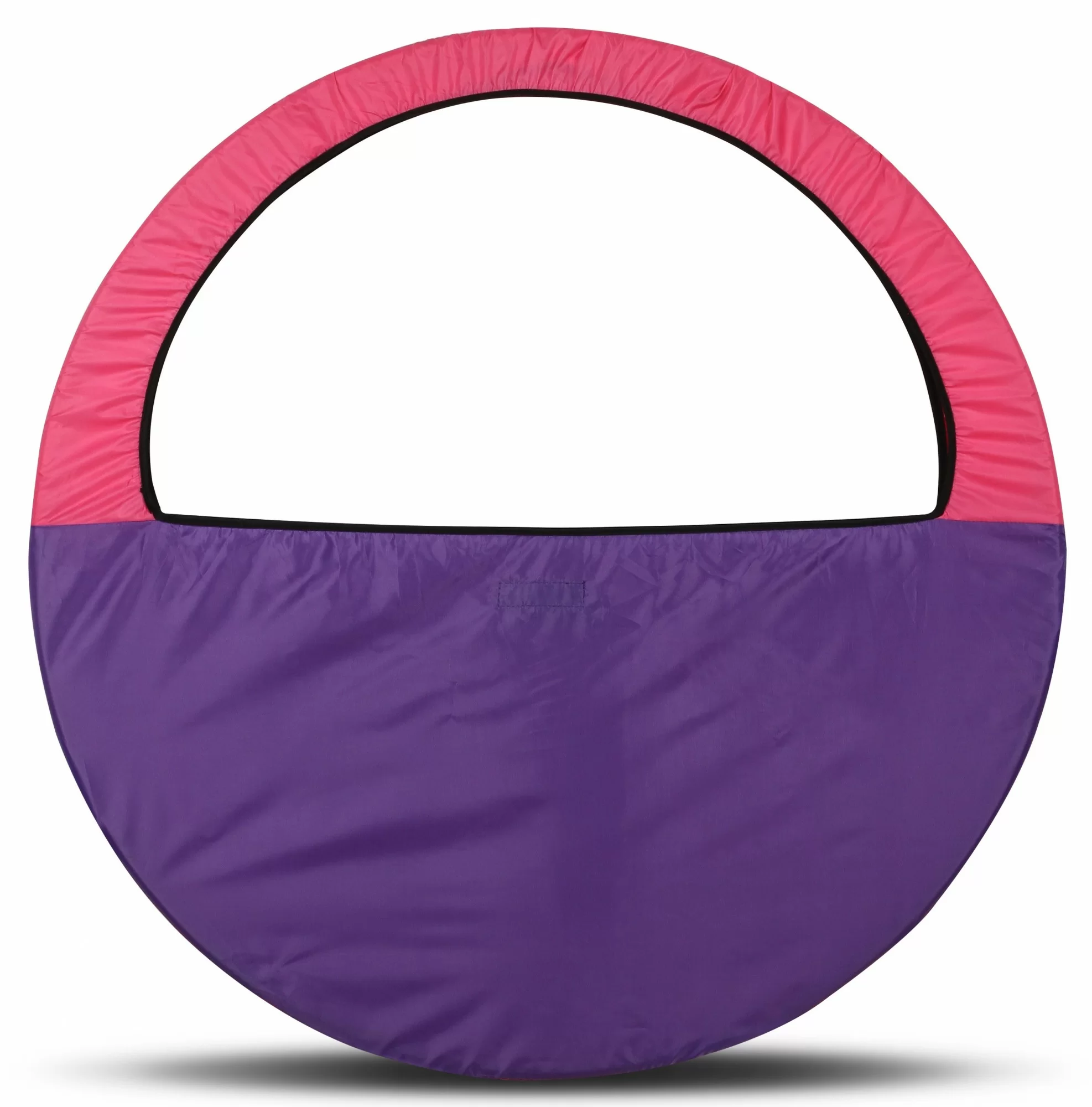 Реальное фото Чехол-сумка для обруча 60-90 см Indigo фиолетово-розовый SM-083 от магазина СпортСЕ
