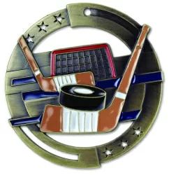 Медаль GA M3SH1 d-70 мм хоккей