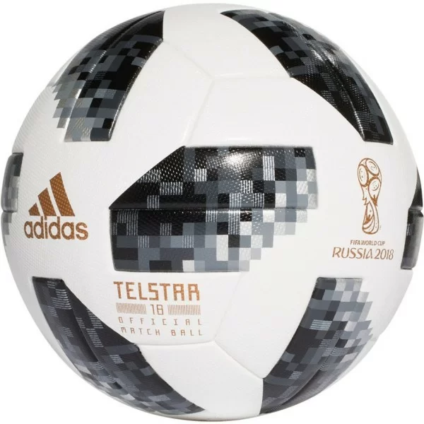 Реальное фото Мяч футбольный Adidas WC2018 Telstar OMB №5 CE8083 от магазина СпортСЕ