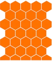 Реальное фото Набор наклеек световозвращающих Сота 100х85мм оранжевый 333-173 от магазина СпортСЕ