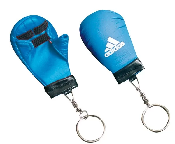 Реальное фото Брелок Adidas Key Chain Mini Karate Glove синий adiACC010 от магазина СпортСЕ