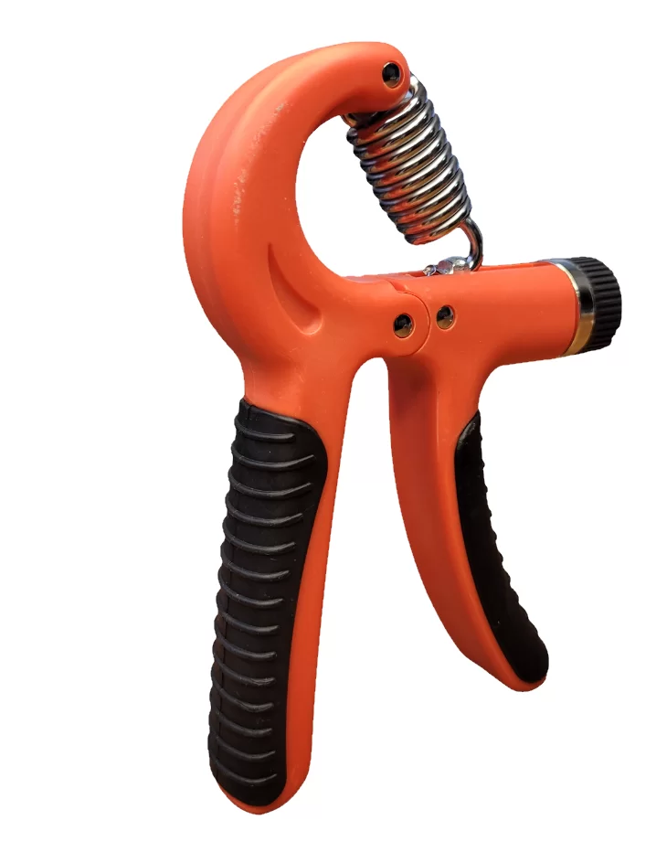 Реальное фото Эспандер кистевой Hand Gryp (5-40 кг) оранжево-черный НФ-00004069 от магазина СпортСЕ