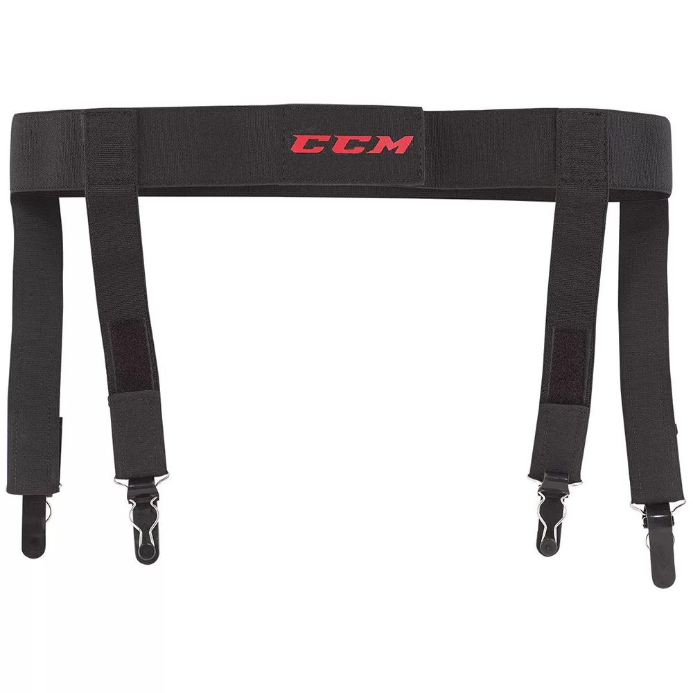 Реальное фото Пояс для гамаш CCM 635 Deluxe Garter Belts JR 635 от магазина СпортСЕ